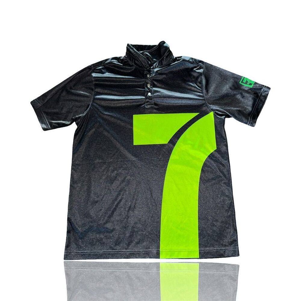 7-Eleven Employee Polo Shirt Multicolor Unisex M Workwear Logo